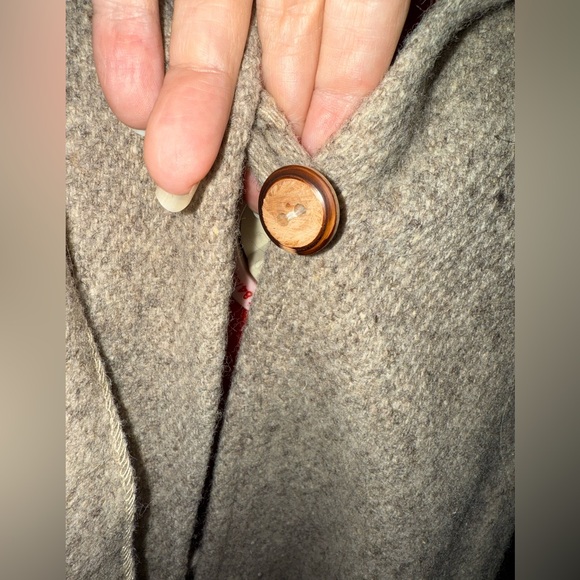 Hawaiian Wool Poncho Large unique - Picture 3 of 4